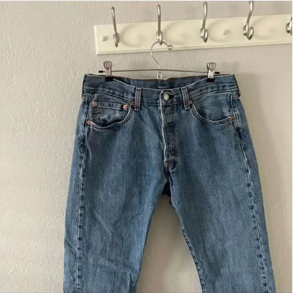 Levi's 501 Straight Leg Jeans 33Wx30L